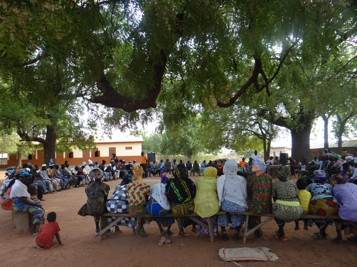 Stakeholders gathered for an organizational planning meeting.